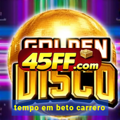 tempo em beto carrero
